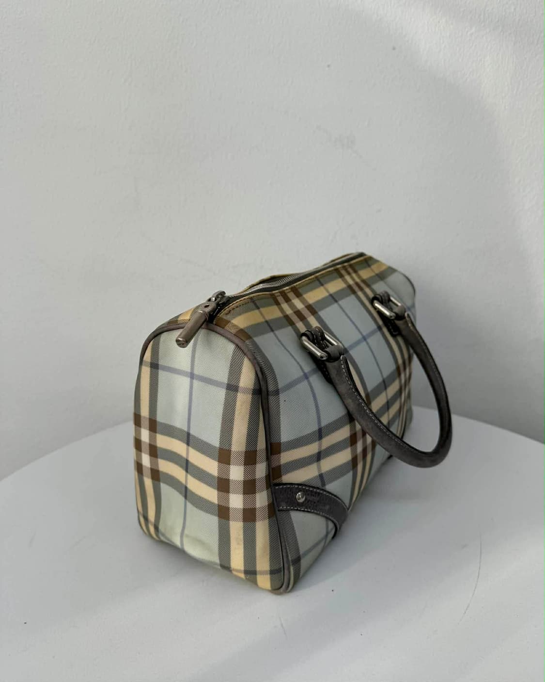 버버리 노바체크 미니 보스톤 토트백 상품이미지3