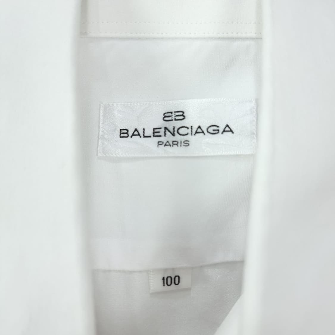 [발렌시아가] 화이트 드레스 셔츠 P01599 상품이미지7