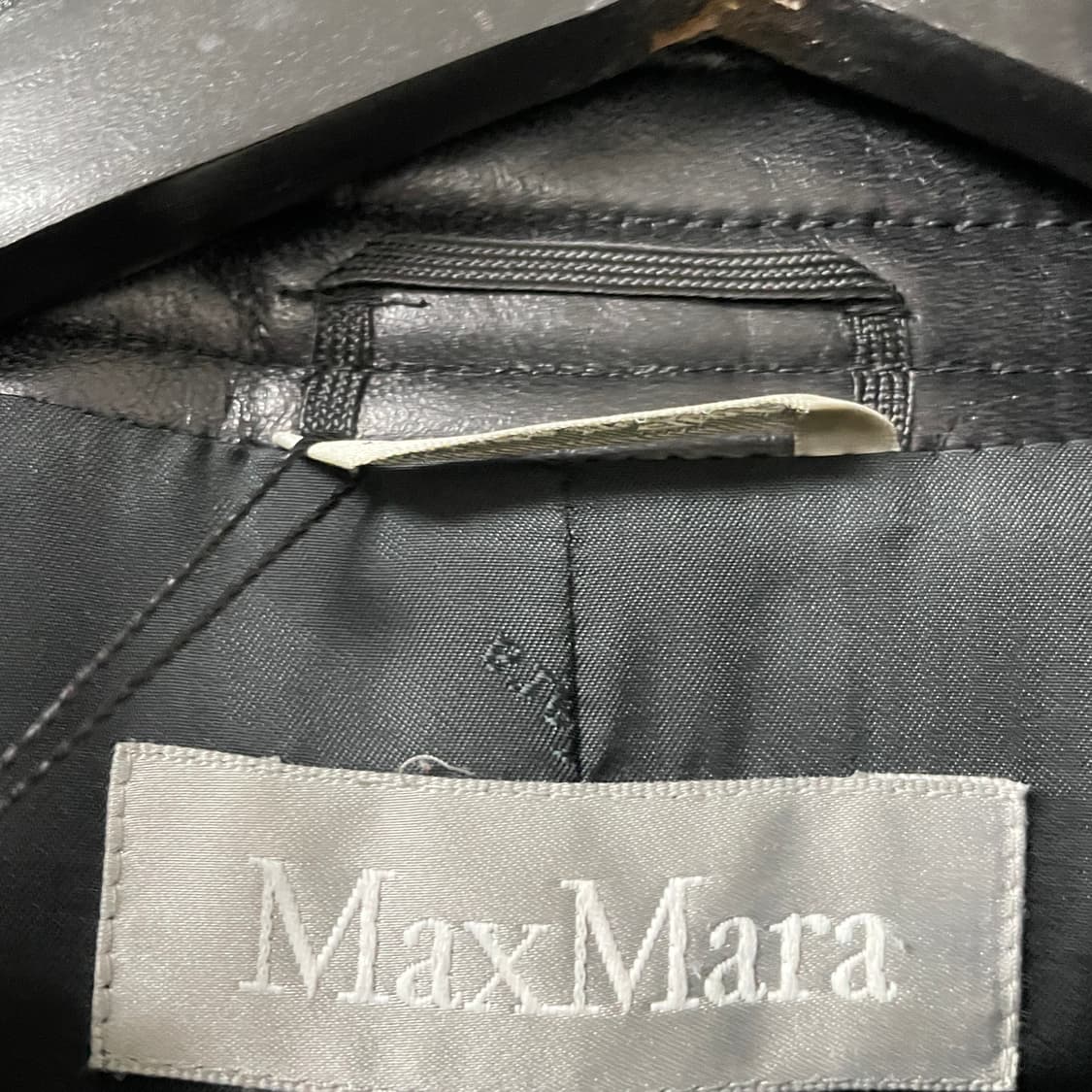 막스마라 블랙 코트 91-98-165(W) 상품이미지4