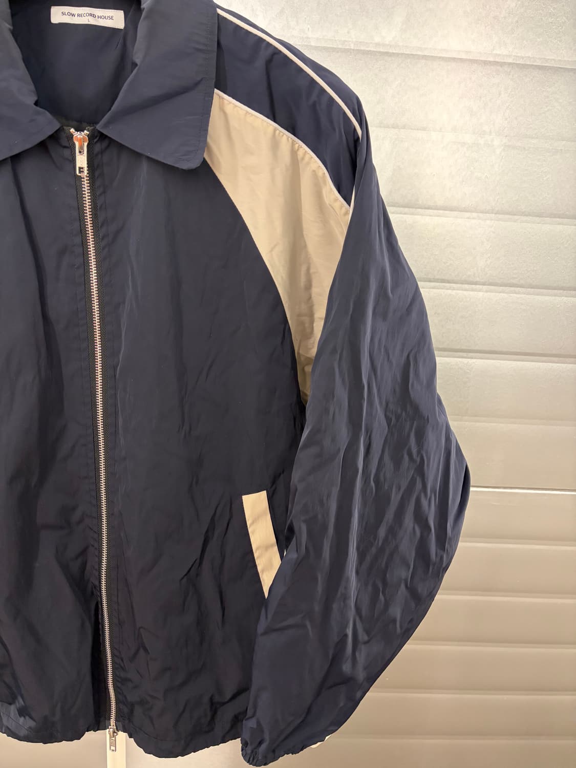 Slow Record House nylon jacket L 상품이미지4