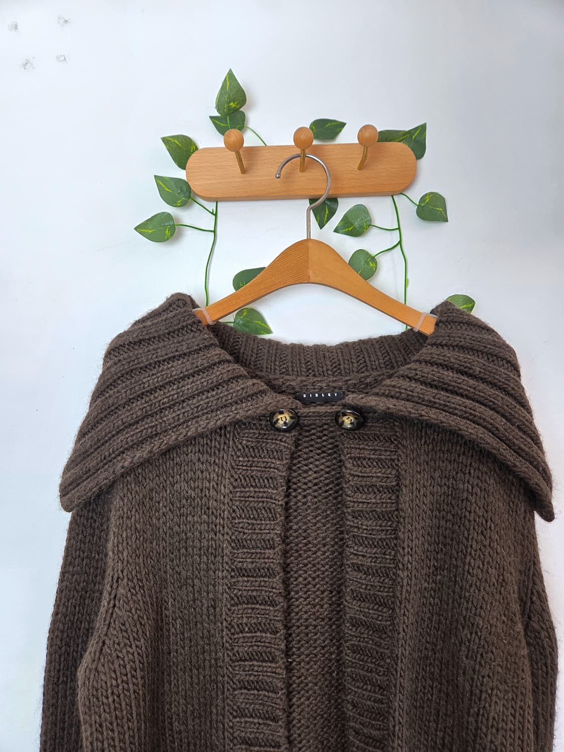 SISLEY 원버튼 가디건 상품이미지2