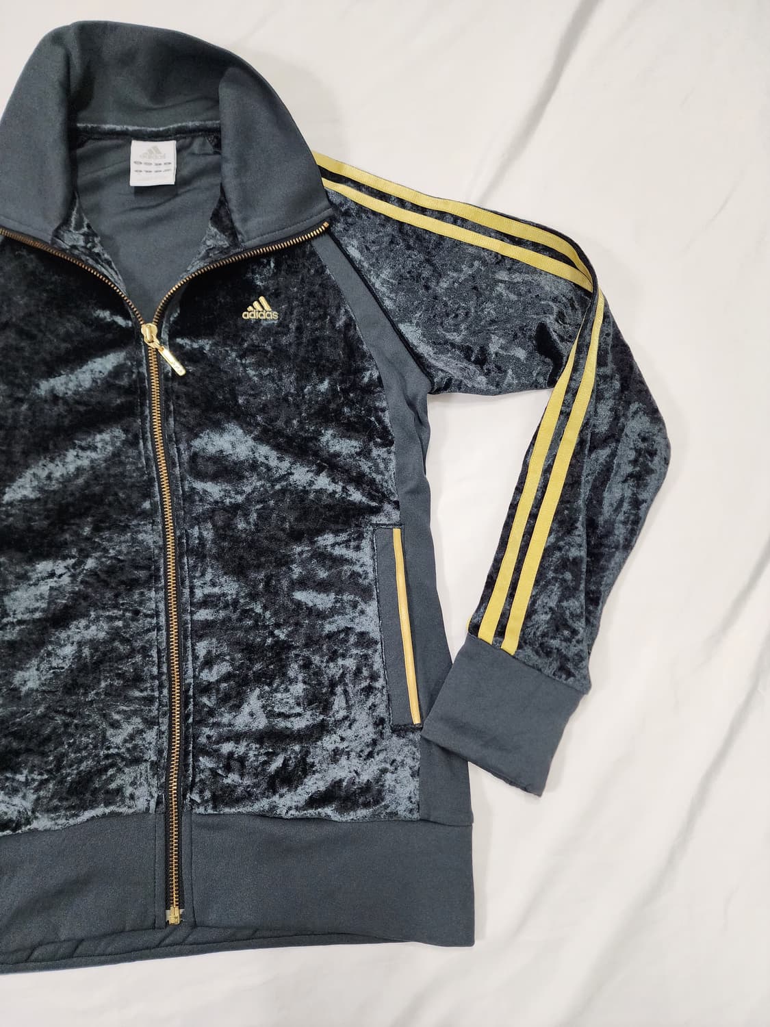 아디다스 일본 벨벳 트랙탑 검골 희귀 져지 상품이미지6