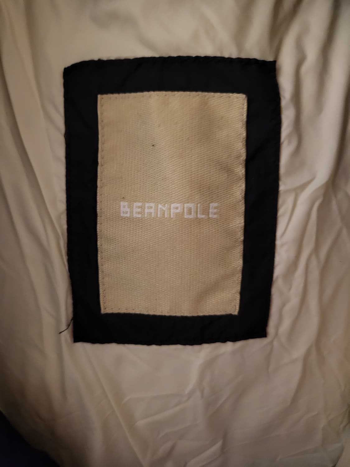 빈폴 네이비 후드 다운 패딩 상품이미지4