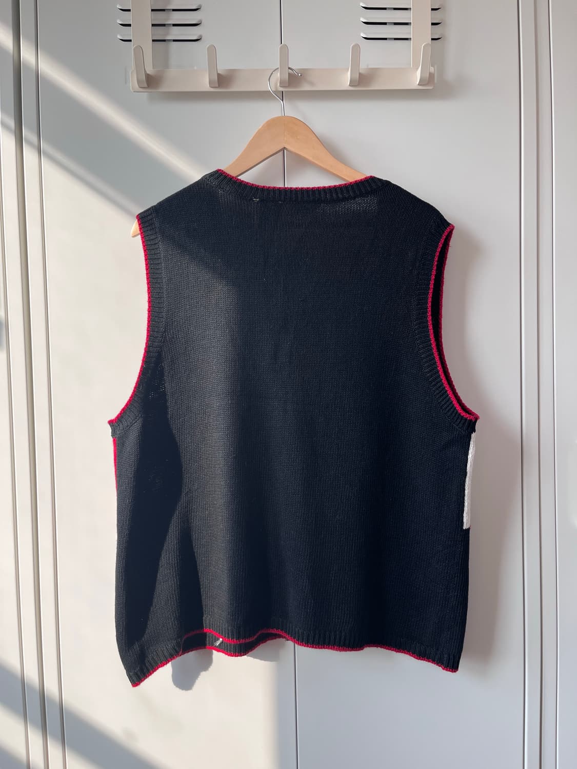 Capacity 강아지 조각 패치 조끼 니트 가디건  상품이미지9