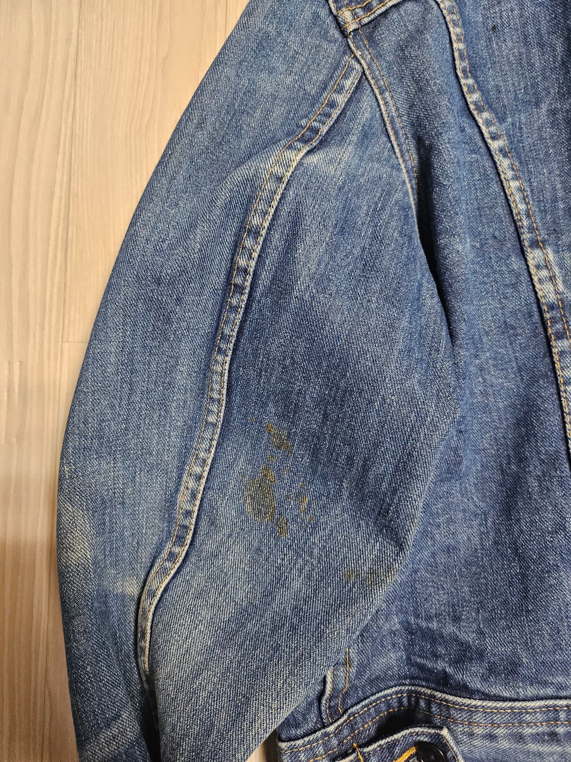 90s 리 데님 자켓 USA 상품이미지7