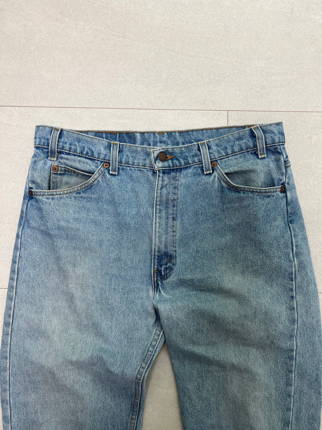 빈티지 리바이스 505 오렌지탭 연청 Made in USA 상품이미지4