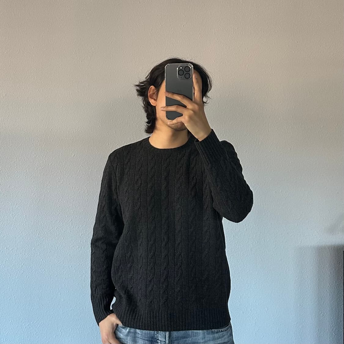 [L]폴로 랄프로렌 캐시미어 꽈배기 케이블 니트 상품이미지2