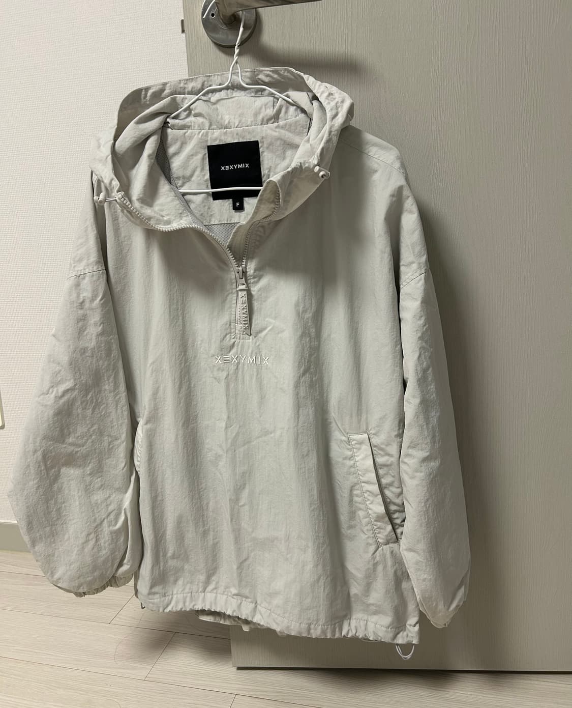 젝스믹스 아우터 후드 반집업 점퍼 상품이미지2