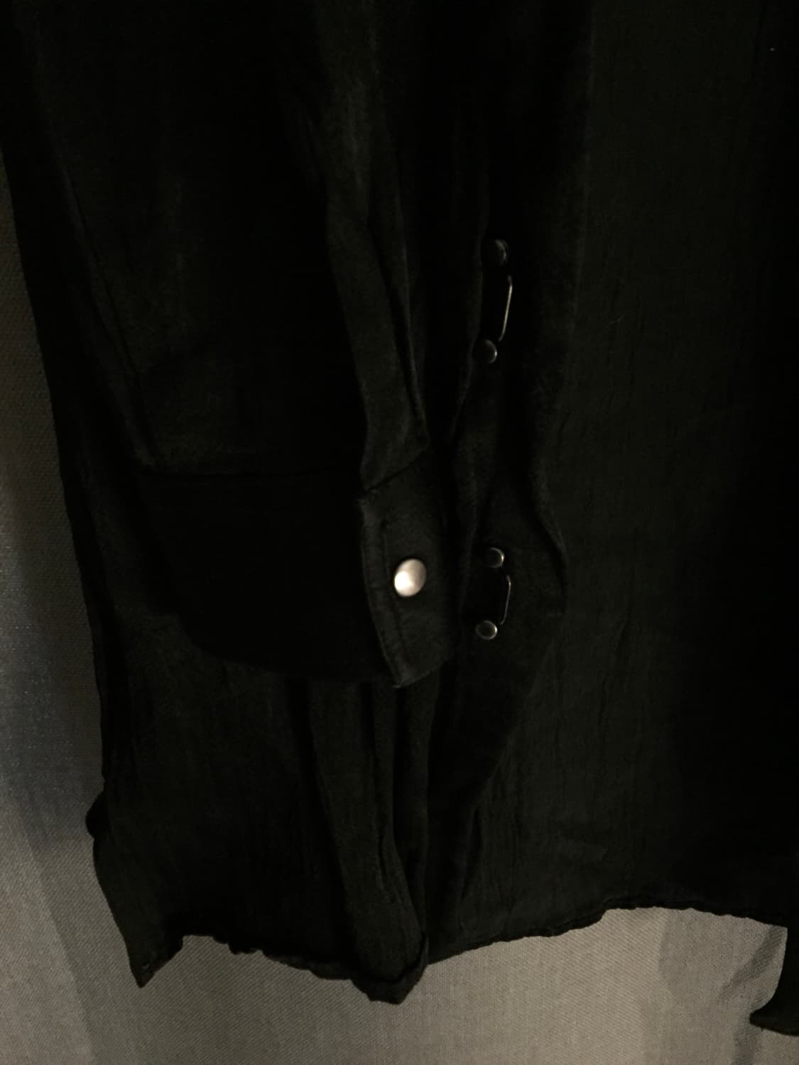 Tornado Mart Satin Waxed Shirt Jacket 상품이미지3