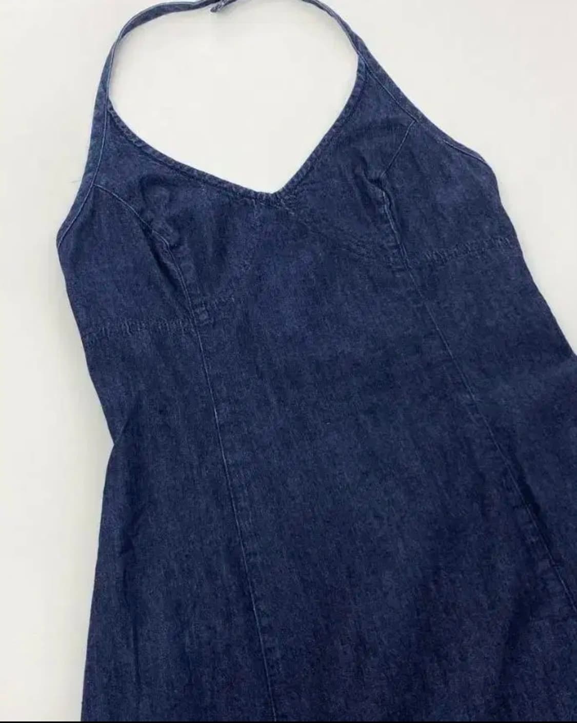 빈티지 미니 데님 원피스 상품이미지1