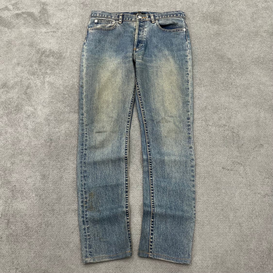 28 아페쎄 워싱 데님 팬츠 상품이미지1