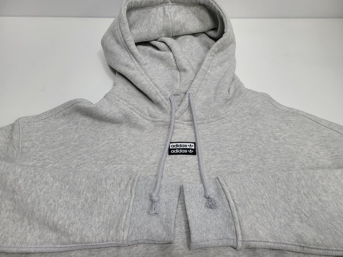 (새상품) adidas 아디다스 VOCAL 크롭 후드 / 여 XS 그레이 상품이미지4