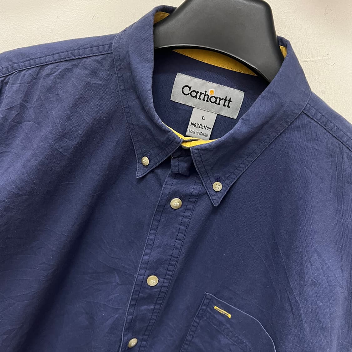 칼하트 리메이크 연네이비 긴팔 셔츠 남방 L 상품이미지3