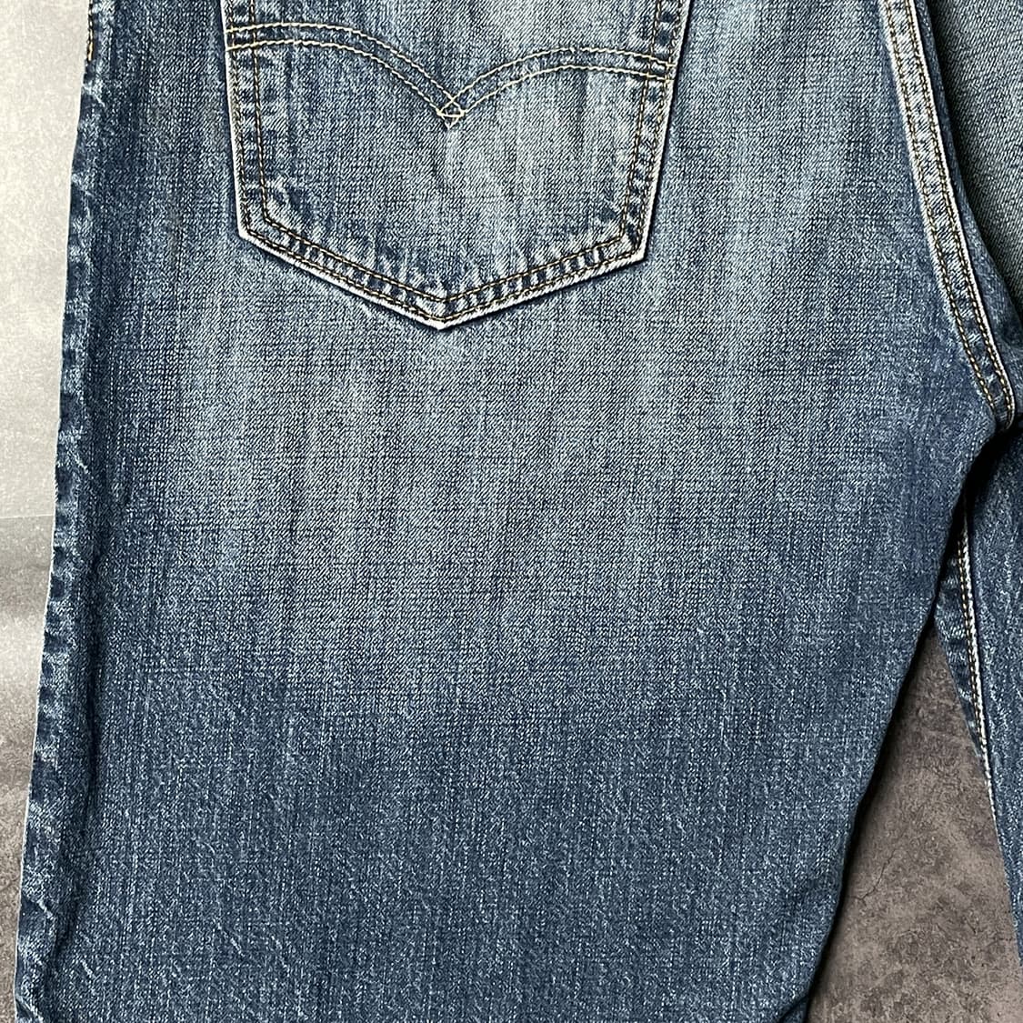 LEVI'S 리바이스569 빈티지 워싱 데님 하프팬츠 A01169 상품이미지9