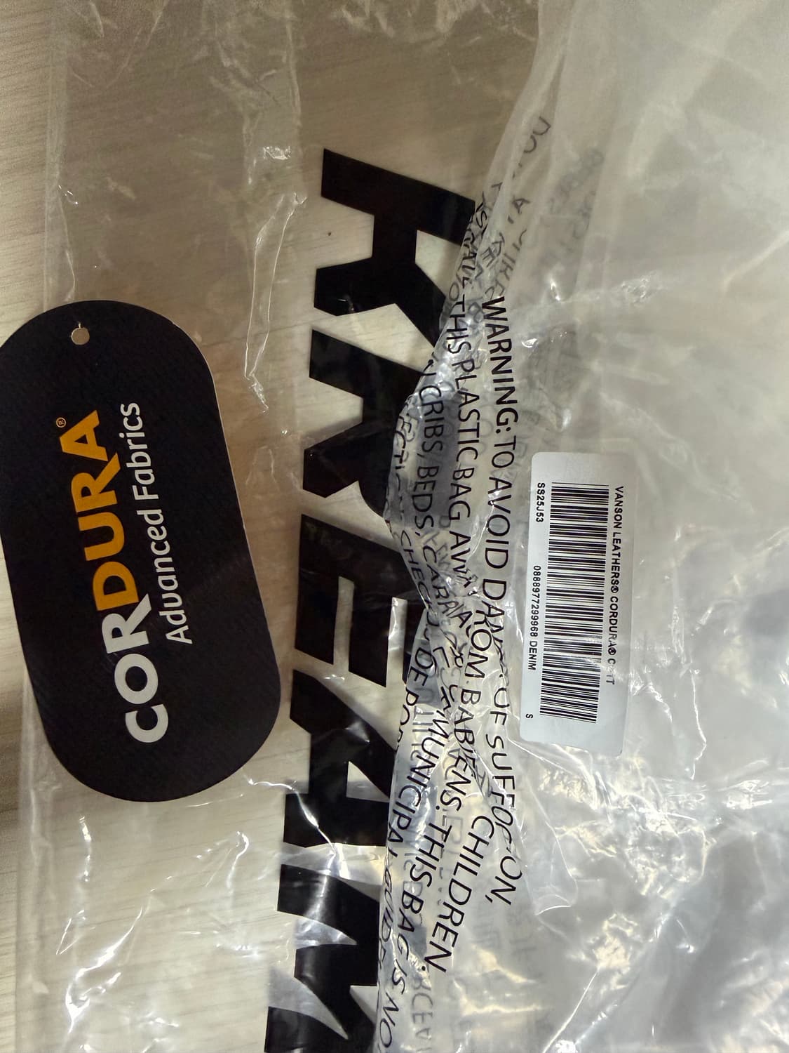 슈프림 밴슨 코듀라 데님 자켓 S 상품이미지5