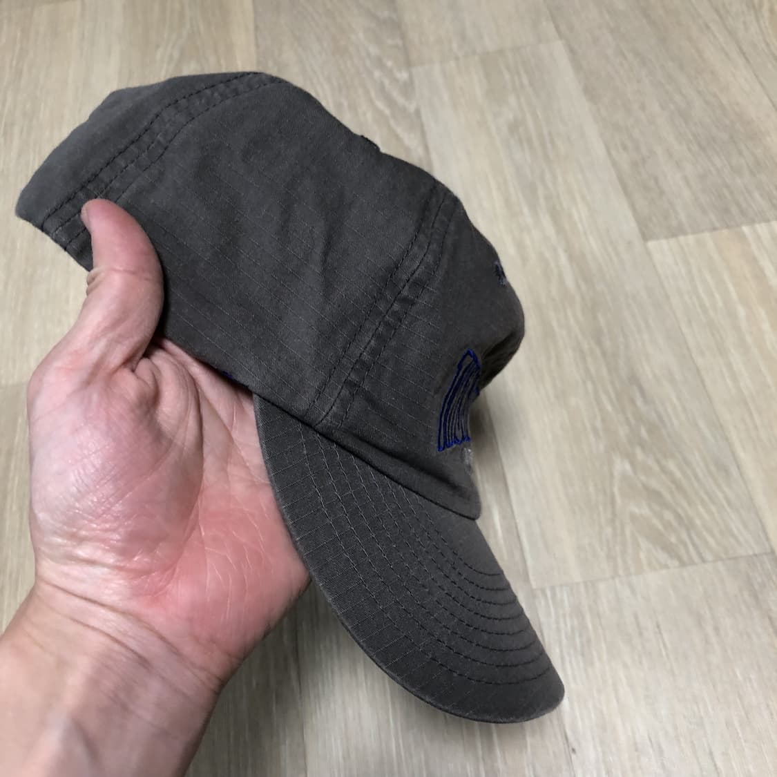 (ONE SIZE) 디스이즈네버댓 립스탑 언더 아치 로고 캡 타우페 상품이미지2