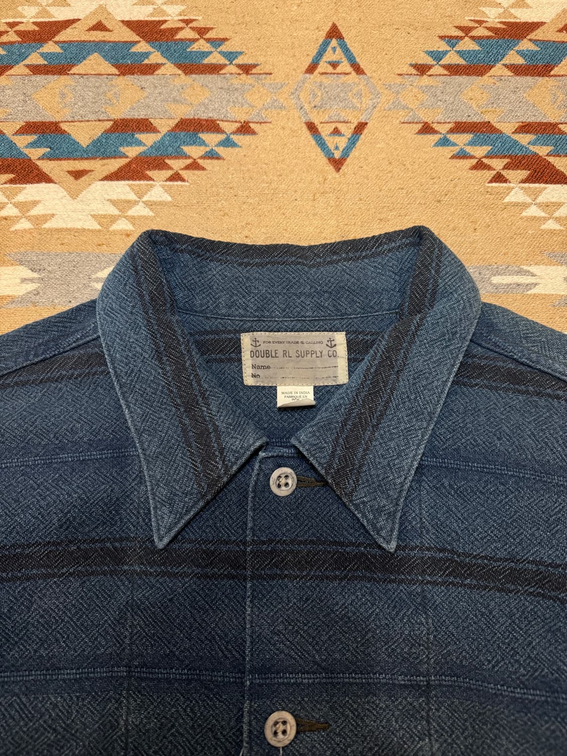 [XL] RRL 더블알엘 쿠퍼 워크 자켓 인디고 상품이미지3