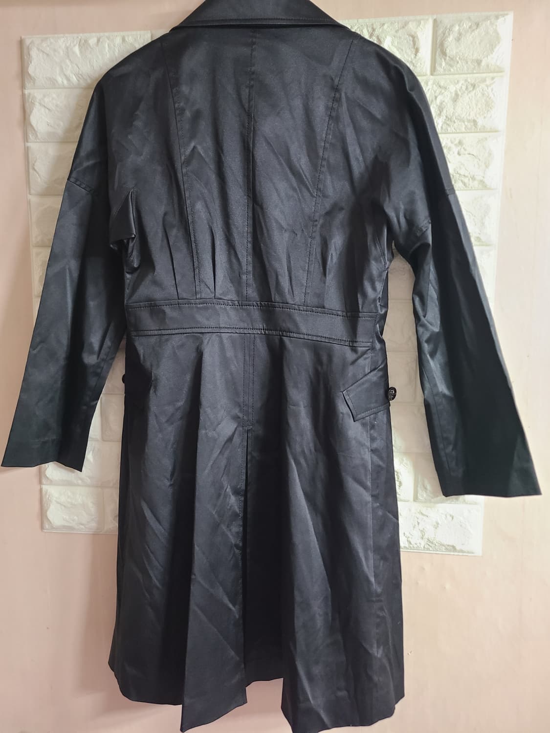 (새옷)DE/BY 블랙 롱 코트(55) 상품이미지6