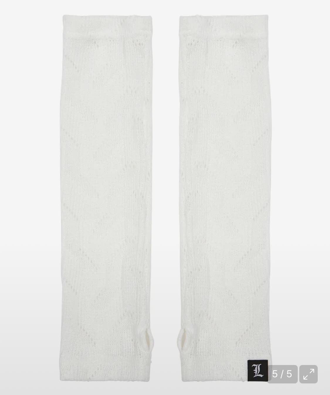 러브이즈트루 DN SLIT WARMER SET (WHITE) 상품이미지3