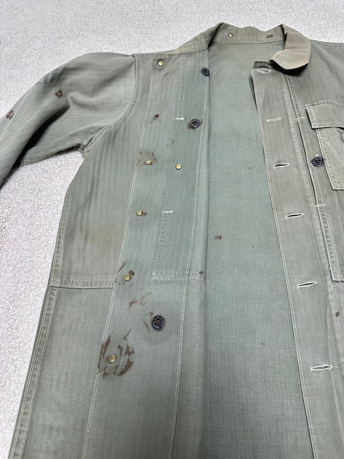 WW2 40s USMC P-44 HBT Jacket 상품이미지6