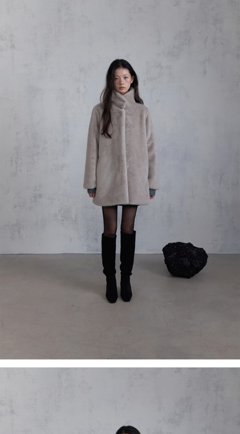 Ods eco fur 에코 퍼자켓 상품이미지1