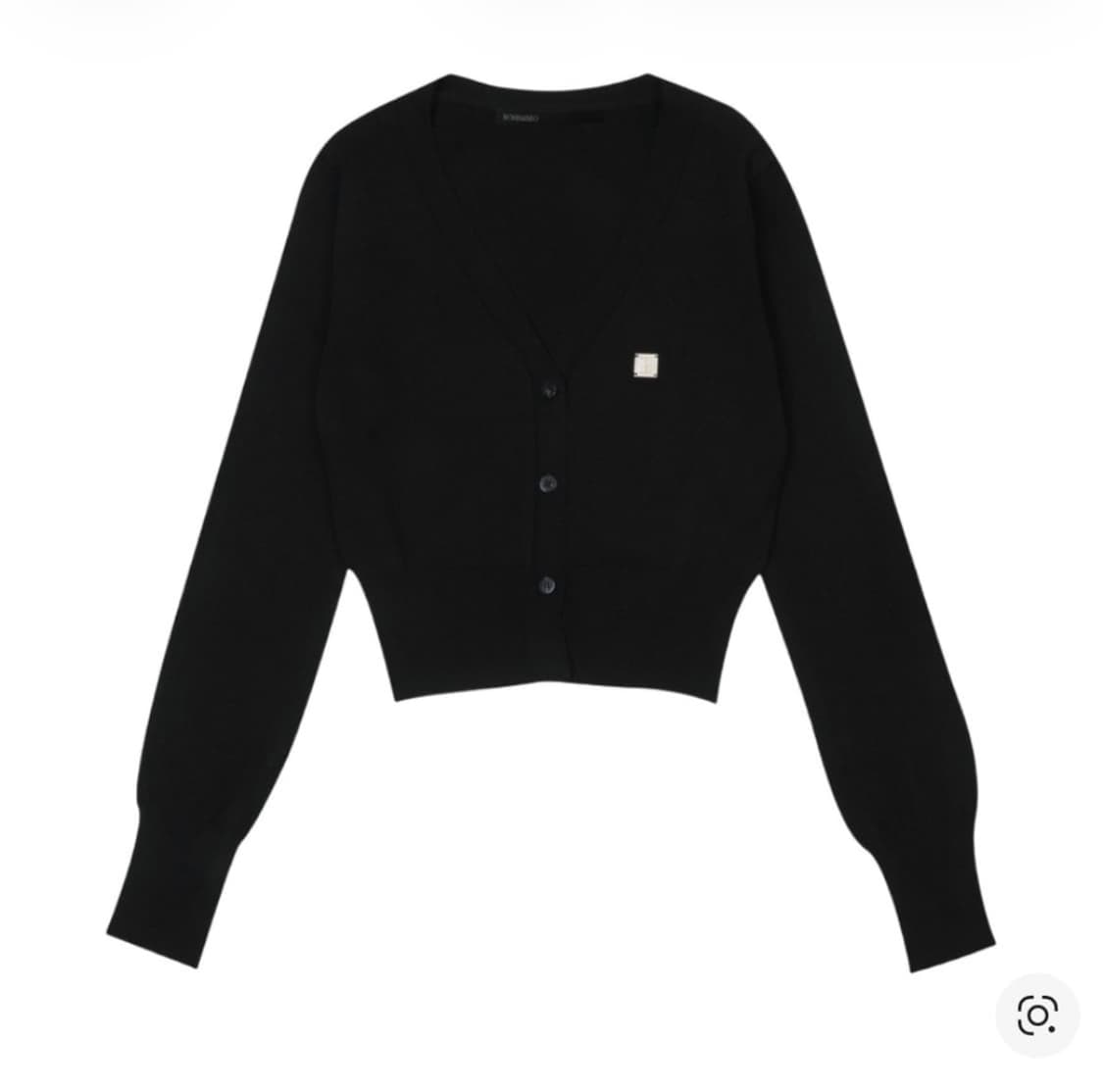 보헤미안서울 Y 심볼 롱슬리브 가디건 블랙 상품이미지1