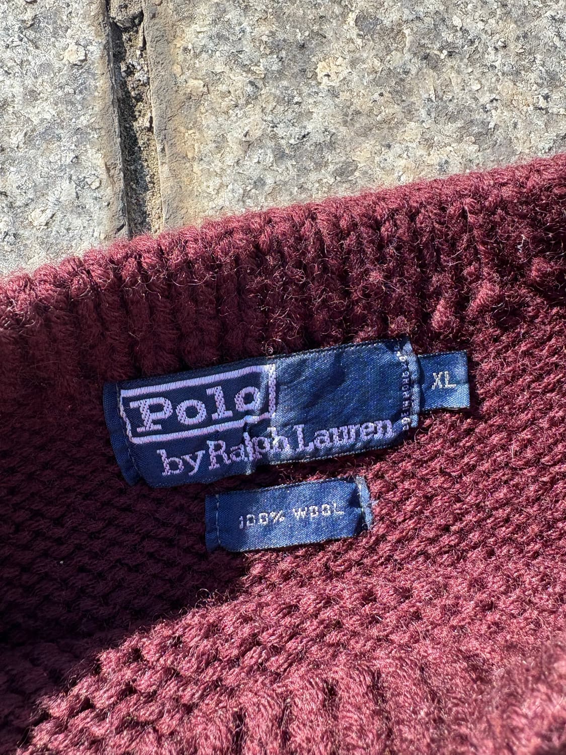 90s 폴로 랄프로렌 울 니트 상품이미지3