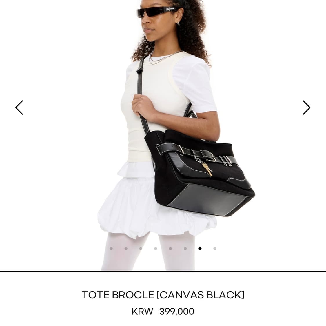 오소이 브로클 토트백 TOTE BROCLE [CANVAS BLACK] 상품이미지7