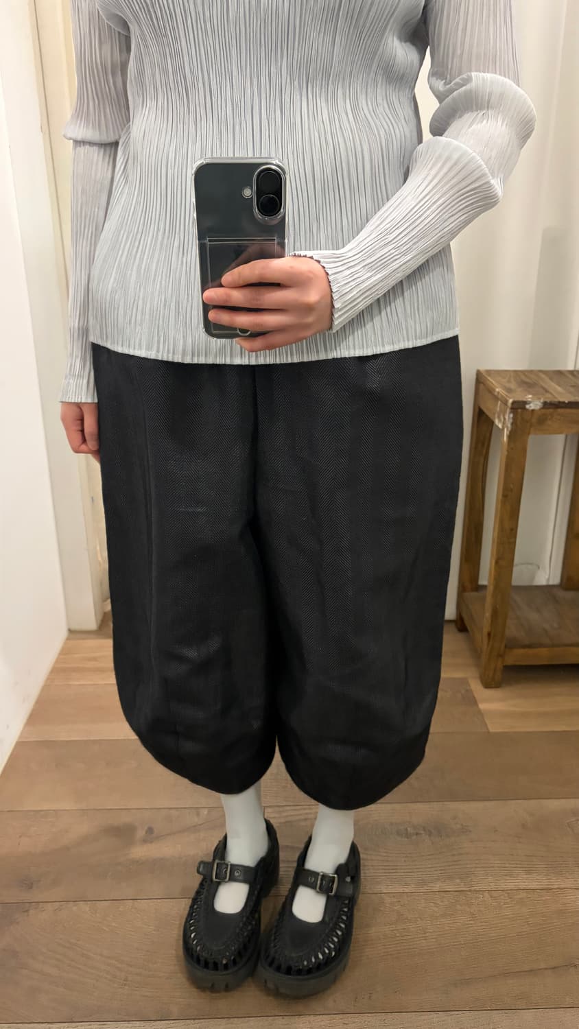 Cutting Line Jacquard Saruel Pants 상품이미지8