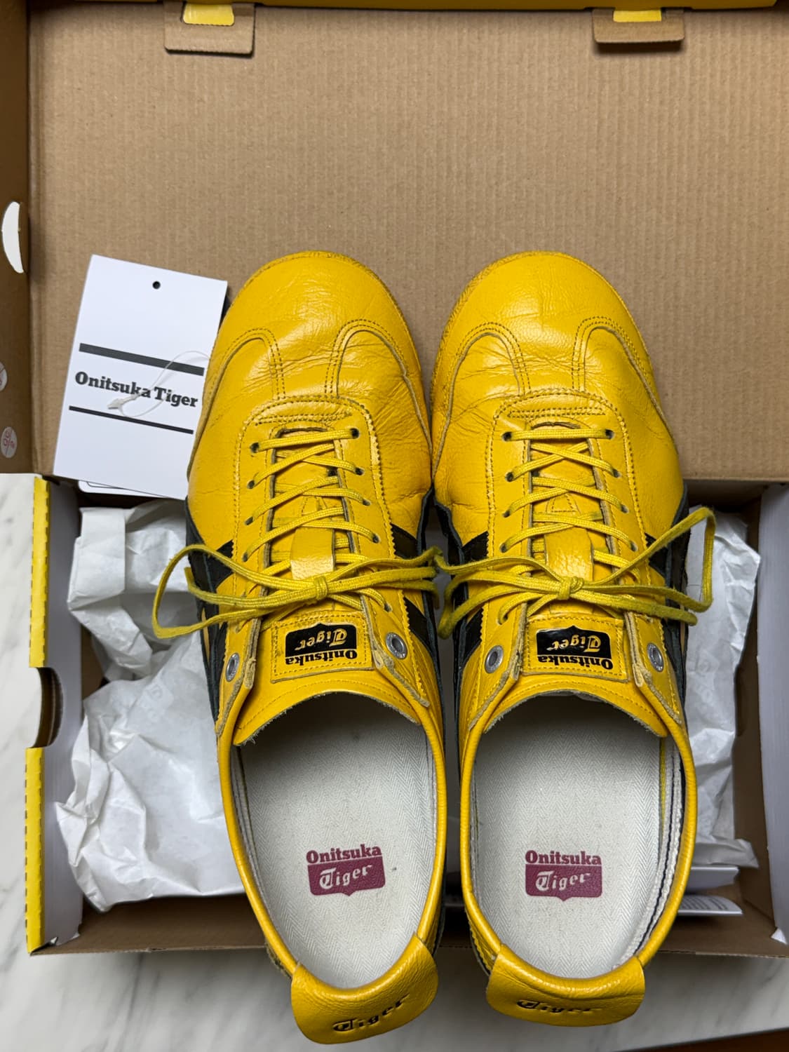 [260]오니츠카타이거 멕시코66 옐로우 블랙 상품이미지3