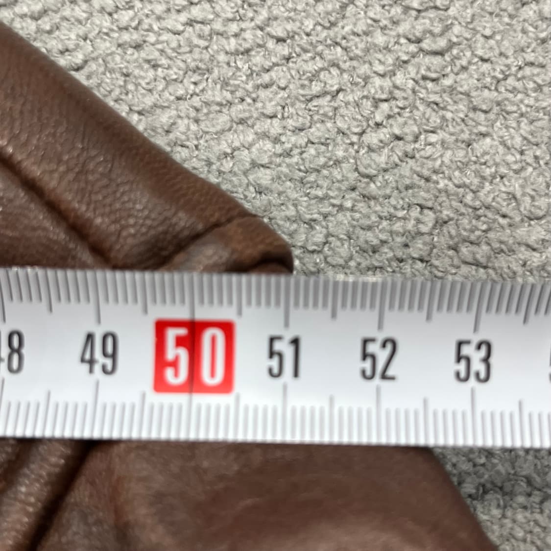 100 빈티지 양가죽 브라운 집업 레더 자켓 상품이미지8