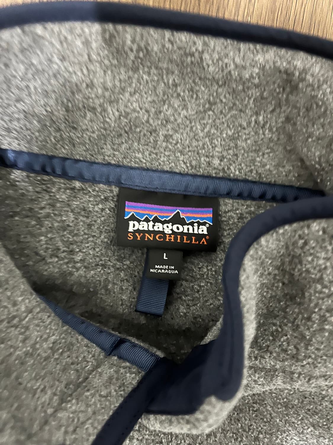 (L) 파타고니아 신칠라 니켈 그레이 네이비 상품이미지4