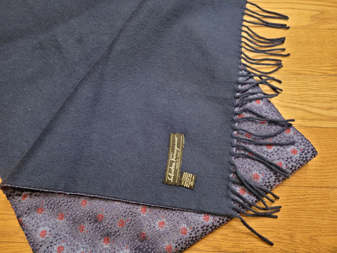 페레가모 울 캐시미어 양면 머플러 상품이미지4