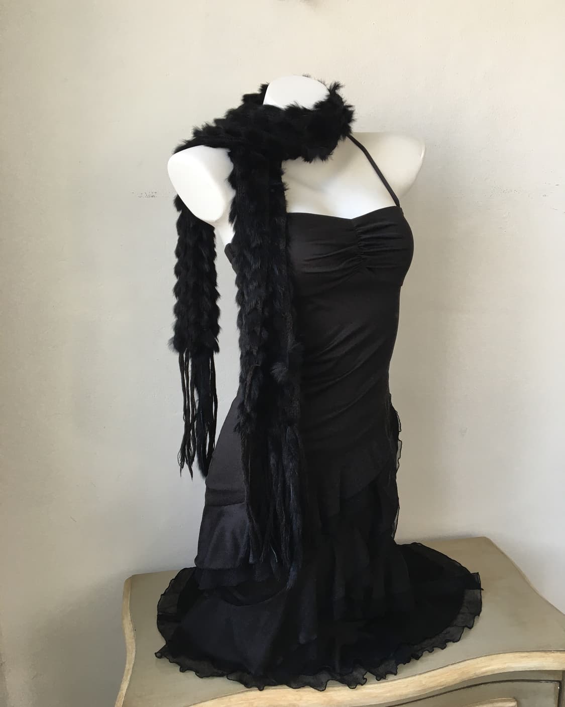  rabbit fur muffler 상품이미지1