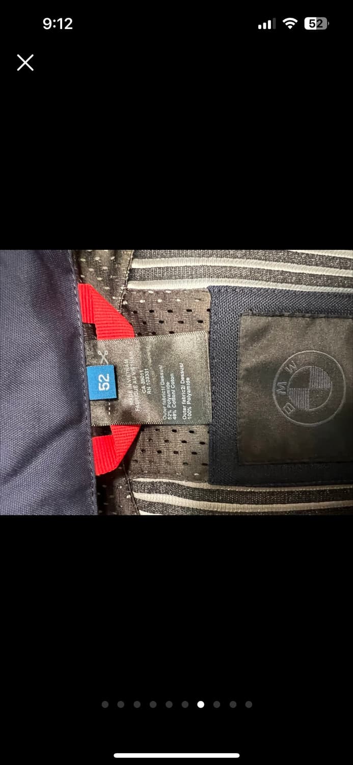 BMW 모토라드 라이딩 자켓 52 바지 세트 (부츠도 드려요) 상품이미지8