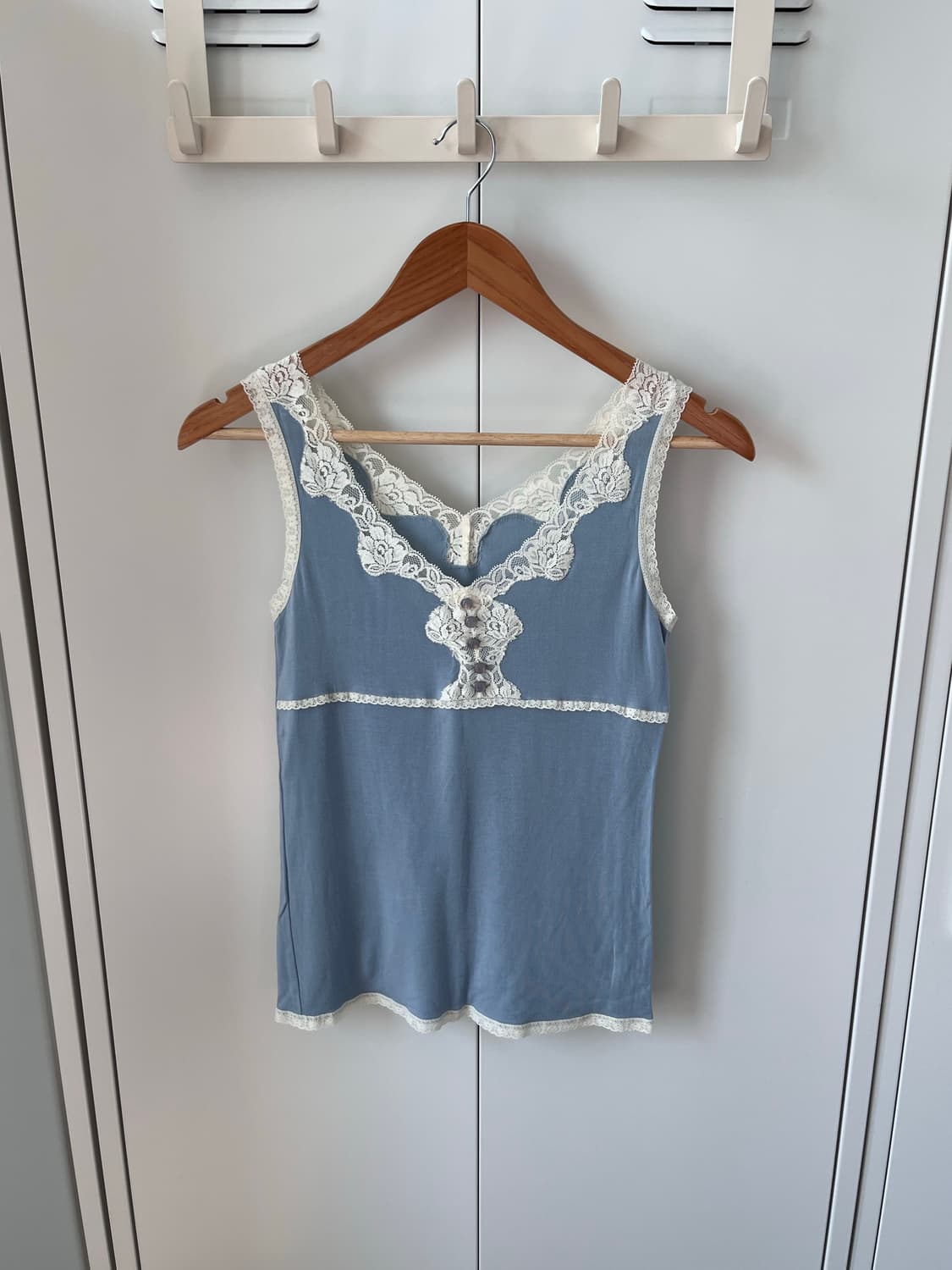 Gaminerie 소라 레이스 버튼 슬리브리스 상품이미지6