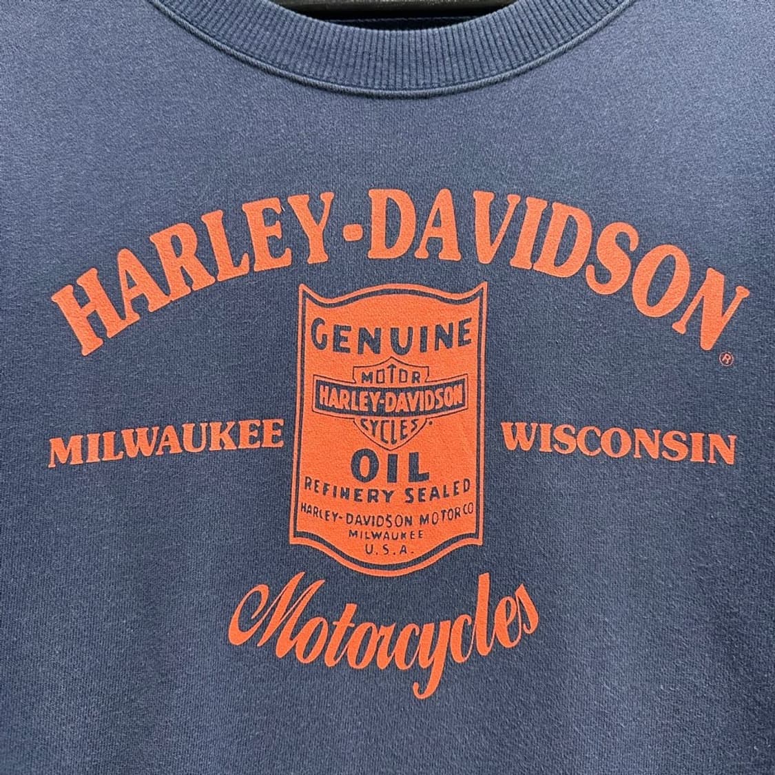 할리데이비슨 빅로고 맨투맨 상품이미지6