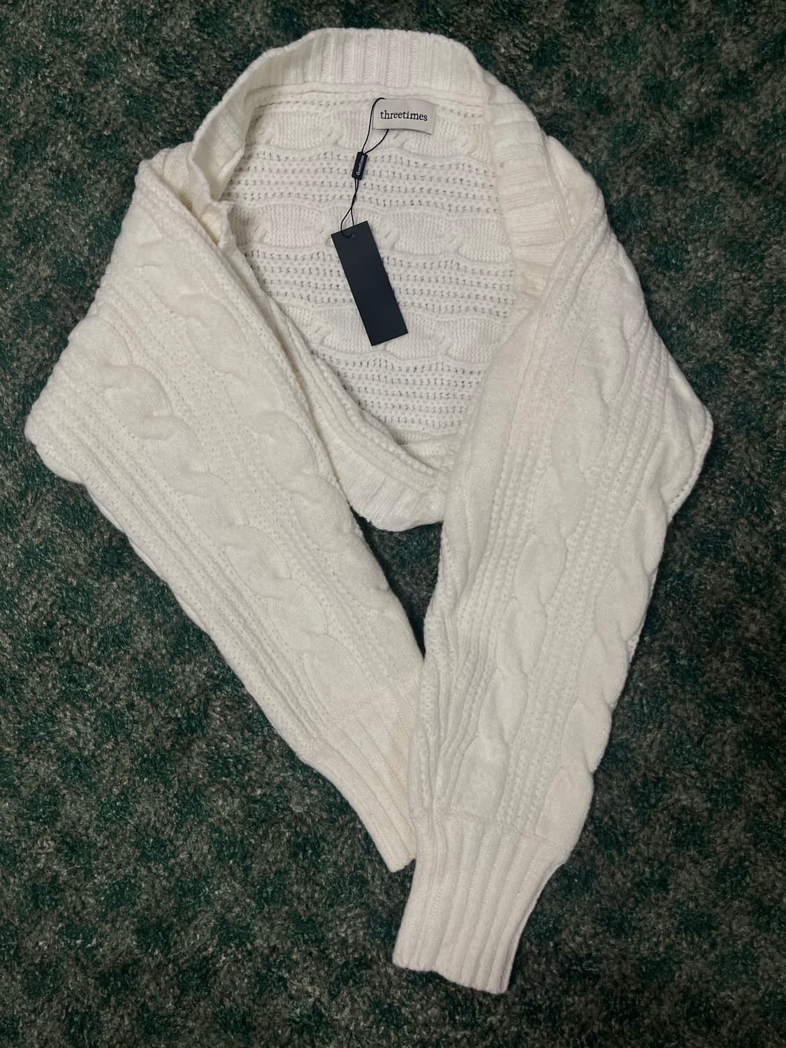 쓰리타임즈 버니 볼레로 새상품 (화이트) 상품이미지4