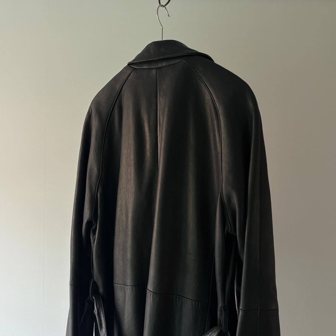  ▫️Ck Leather Double Coat 상품이미지5