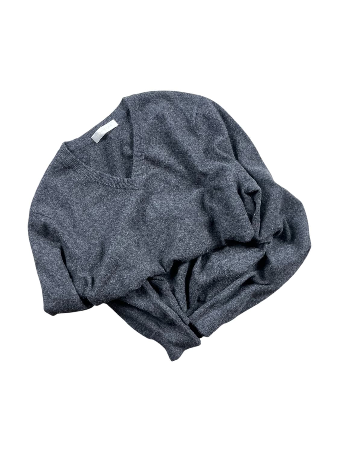 100% Cashmere 유니클로 회색컬러 니트  상품이미지1