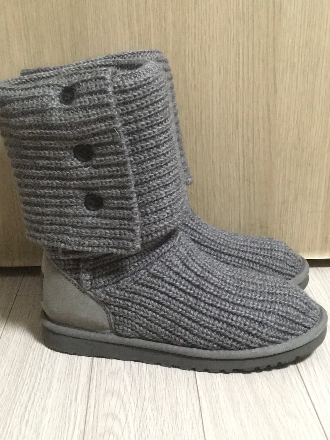 어그 니트 카디 부츠 그레이 240 상품이미지2