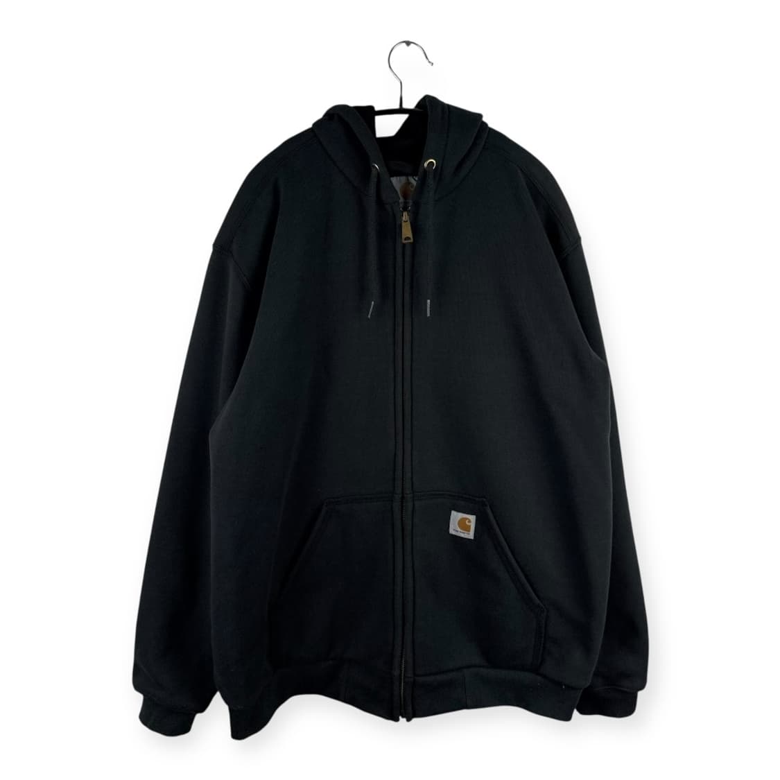 (M) 칼하트 레인디펜더 후드집업 블랙 상품이미지1
