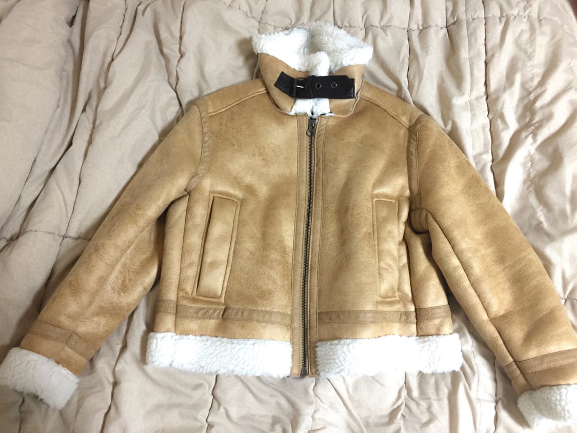 H&M 여성 무스탕 자켓 상품이미지4