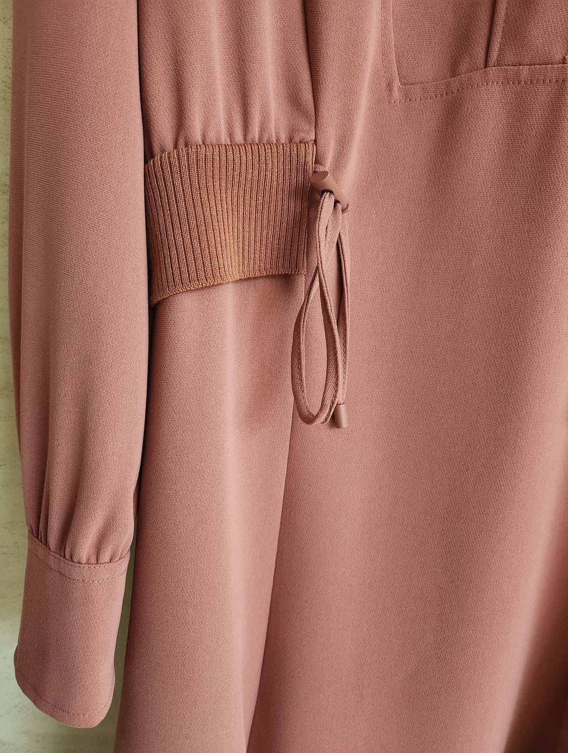 (코랄색상)JJ지고트(JJRO) 후드 집업 드로우스트링 원피스 55사이즈 상품이미지4