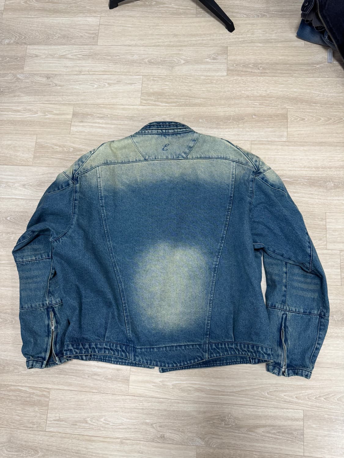 ETCE 이티씨이 데님 레이서 자켓 M 상품이미지8