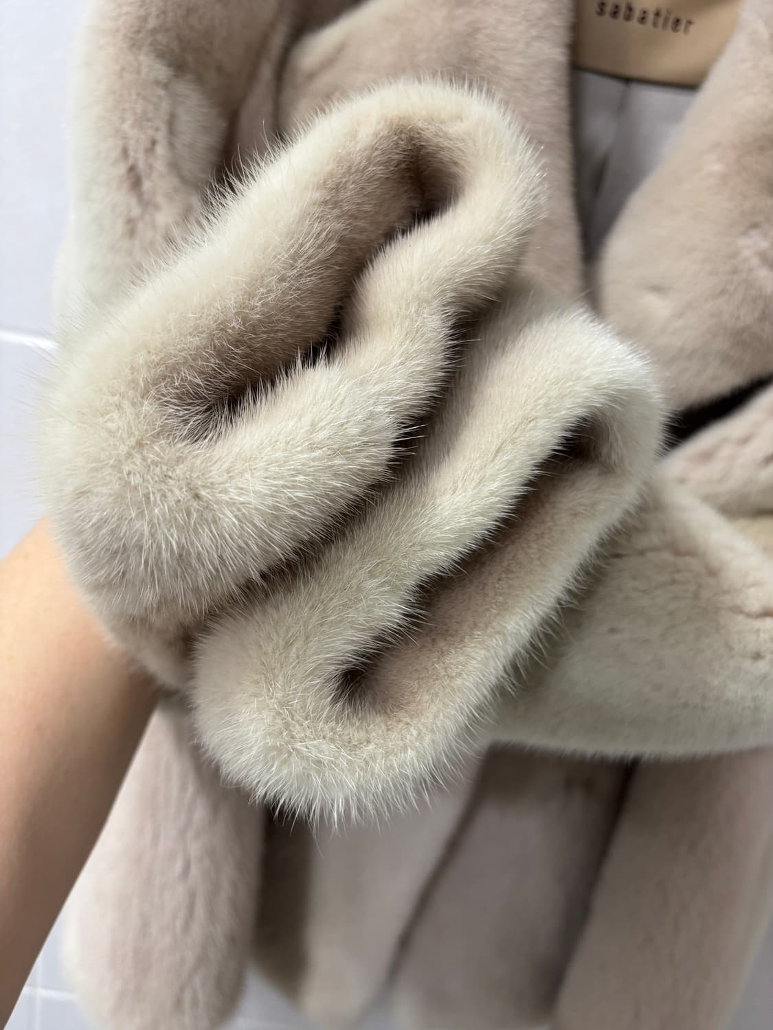 사바티에 플래티넘 밍크자켓 상품이미지8