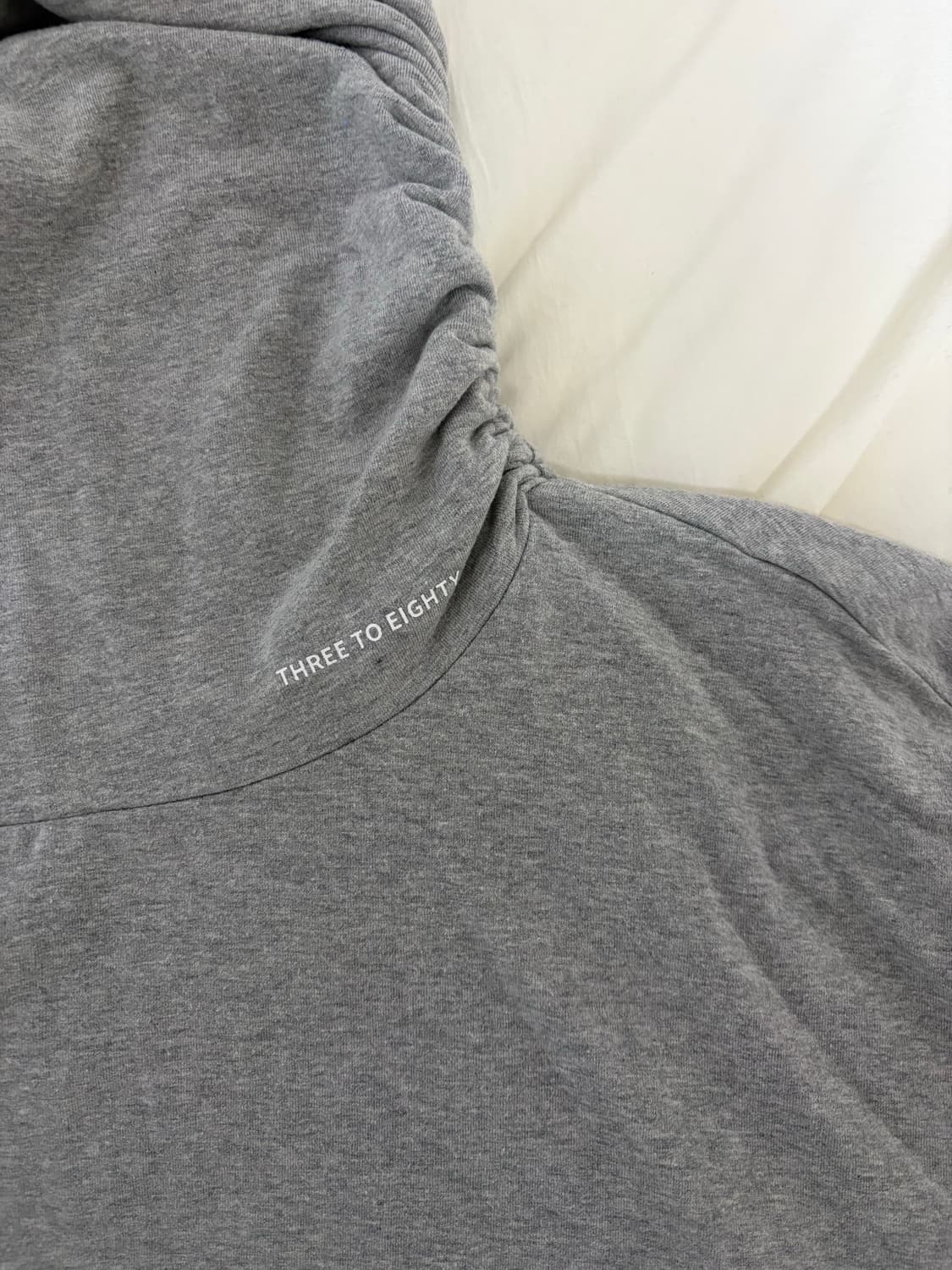 쓰리투에이티 셔링 언발 저지 스커트(그레이) 상품이미지4