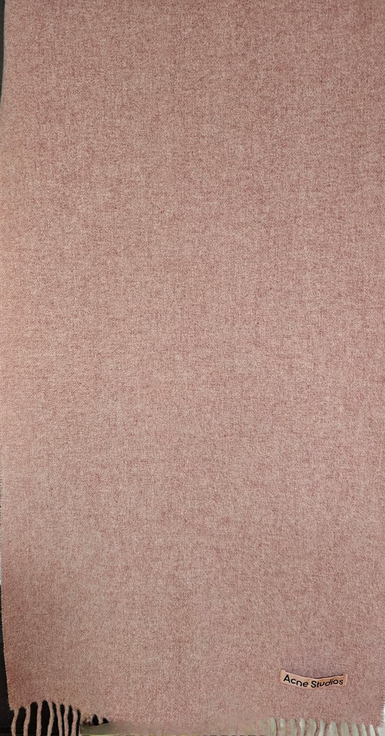 아크네 스튜디오 캐나다 내로우 스카프 로즈 멜란지 상품이미지3