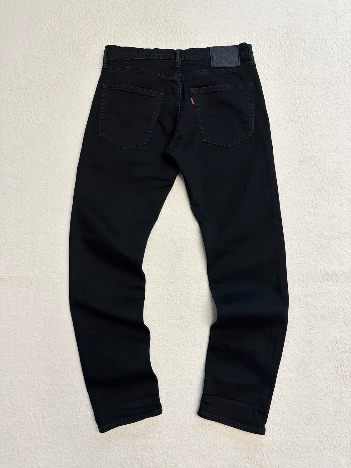 리바이스 502 흑청 데님팬츠 상품이미지4