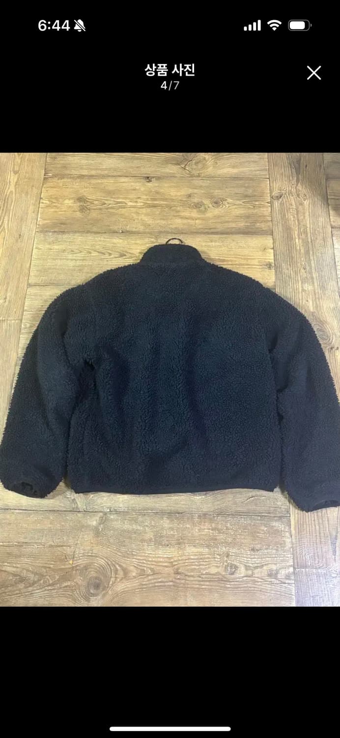 스투시 쉐르파 리버시블 자켓 블랙 상품이미지3